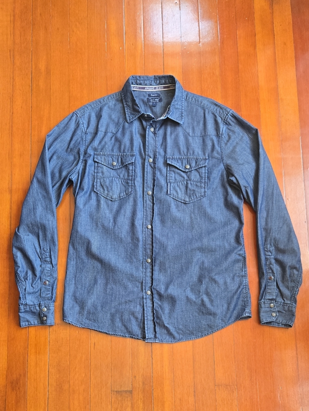 Armani Jeans Men's Denim Shirt